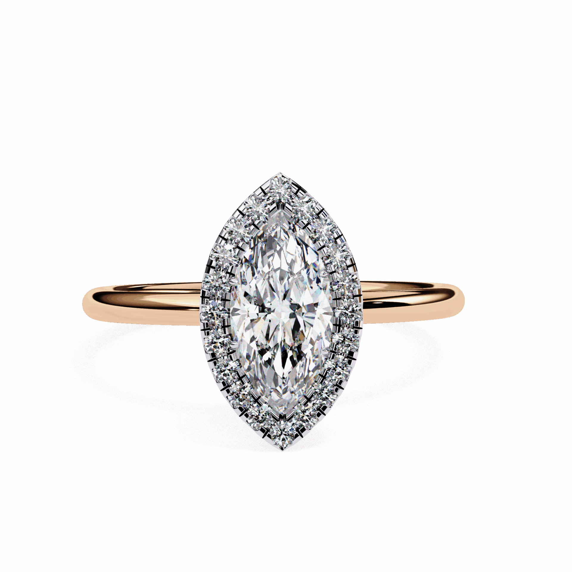 1 Carat Marquise Legacy Solitaire Ring in Moissanite | House of Estara