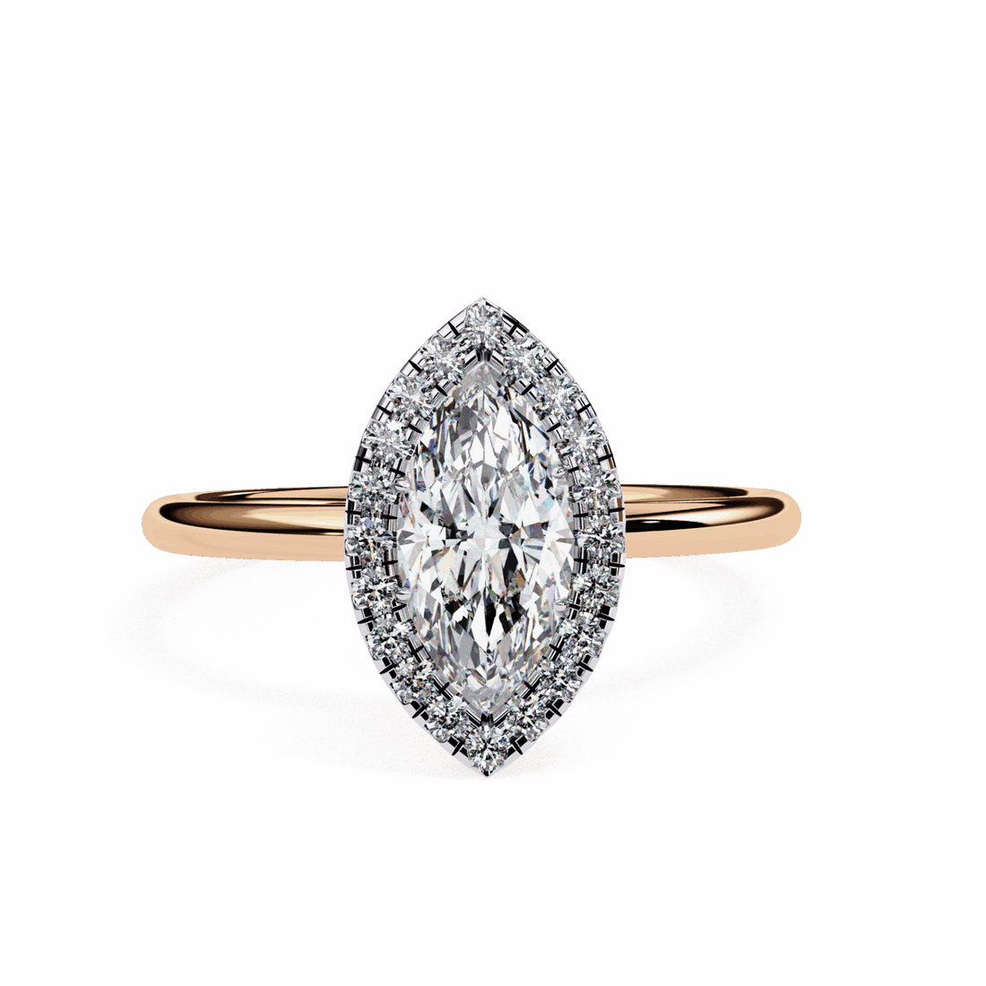 1 Carat Marquise Legacy Solitaire Ring in Moissanite | House of Estara