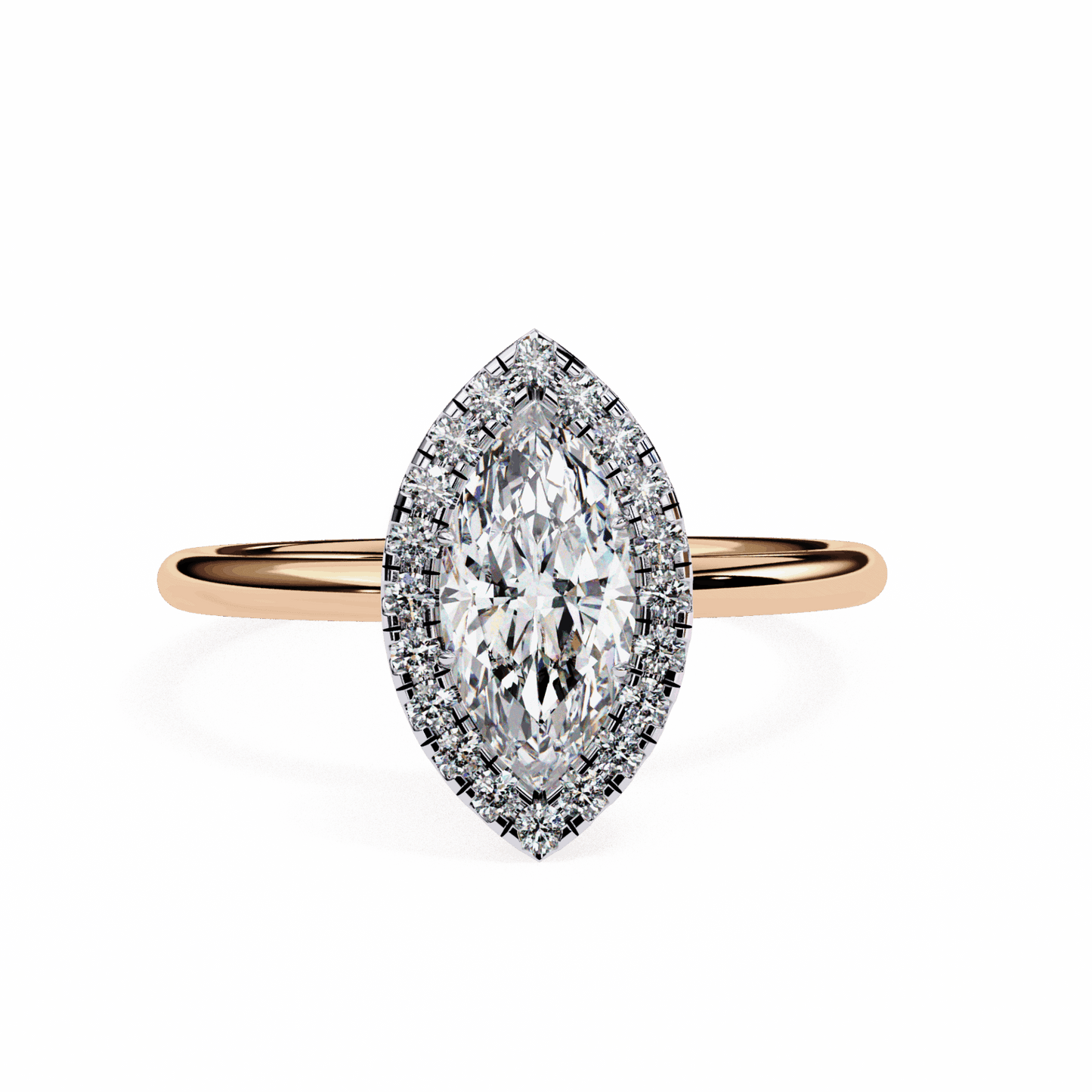 1 Carat Marquise Legacy Solitaire Ring in Moissanite | House of Estara