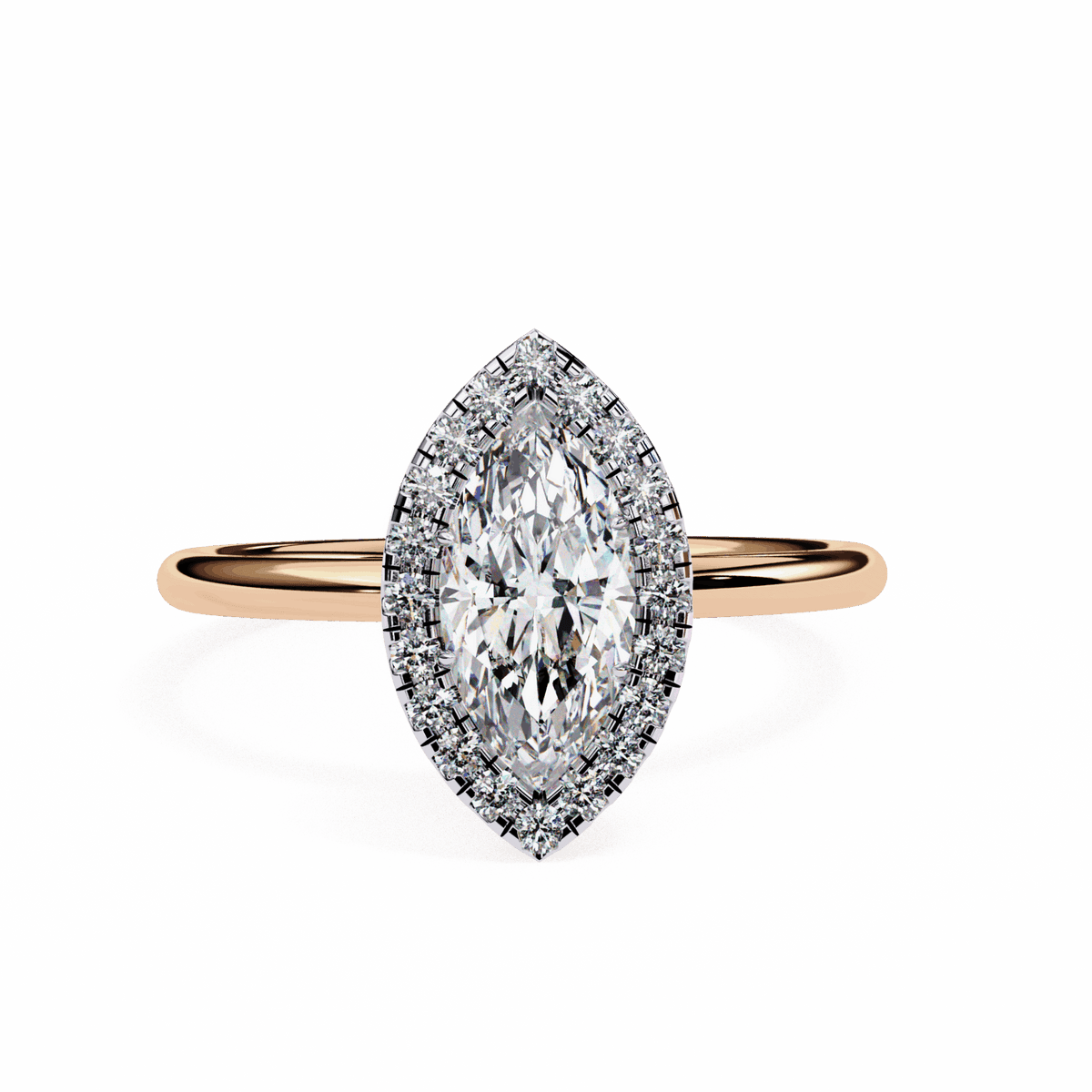 1 Carat Marquise Legacy Solitaire Ring in Moissanite | House of Estara