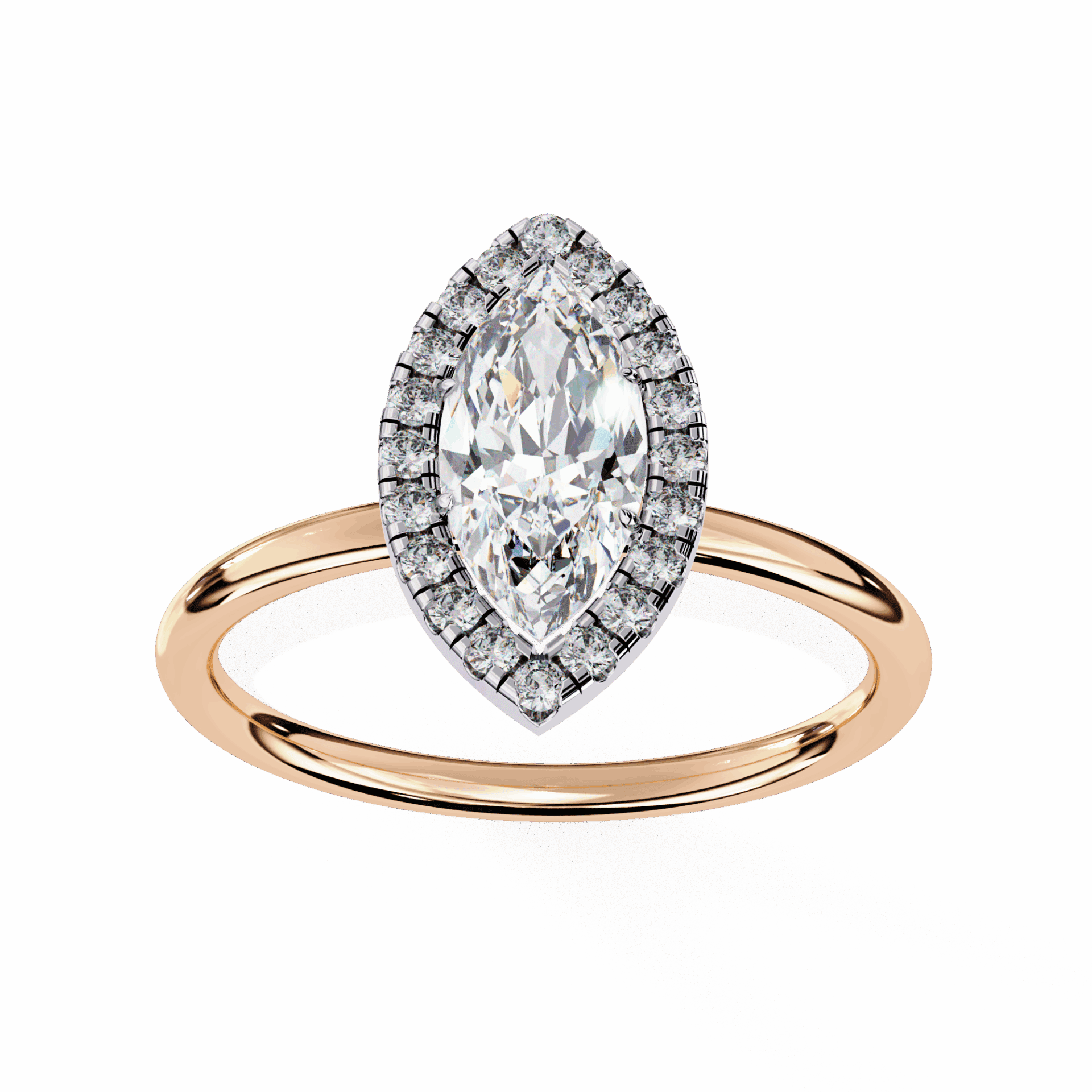 1 Carat Marquise Legacy Solitaire Ring in Moissanite | House of Estara