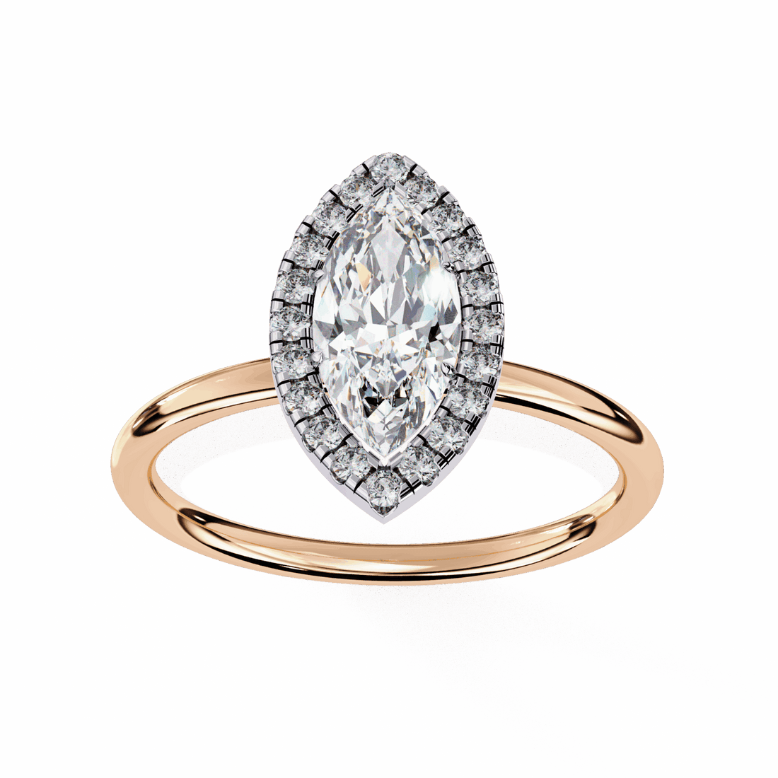 1 Carat Marquise Legacy Solitaire Ring in Moissanite | House of Estara