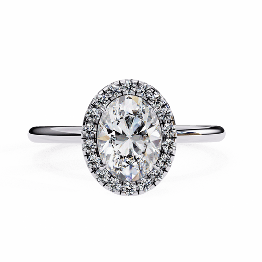1.25 Carat Oval Legacy Solitaire Ring in Moissanite | House of Estara