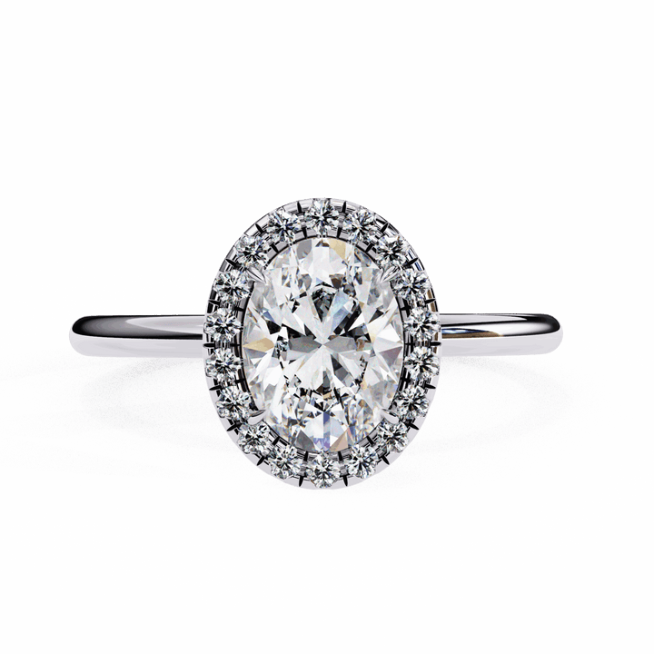 1.25 Carat Oval Legacy Solitaire Ring in Moissanite | House of Estara