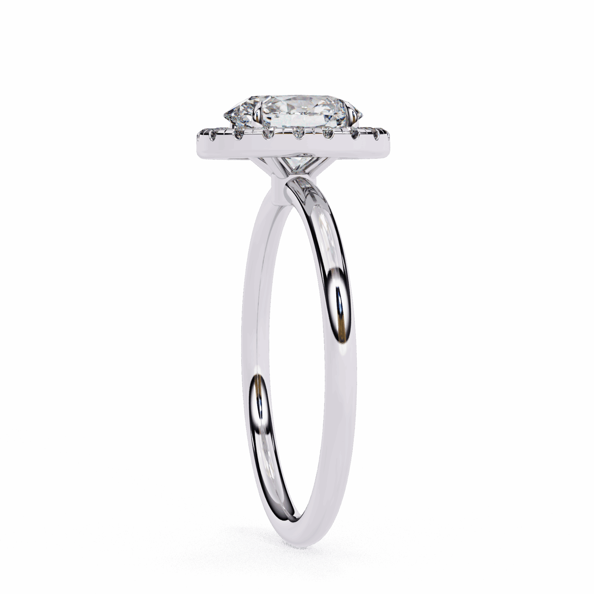 1.25 Carat Oval Legacy Solitaire Ring in Moissanite | House of Estara