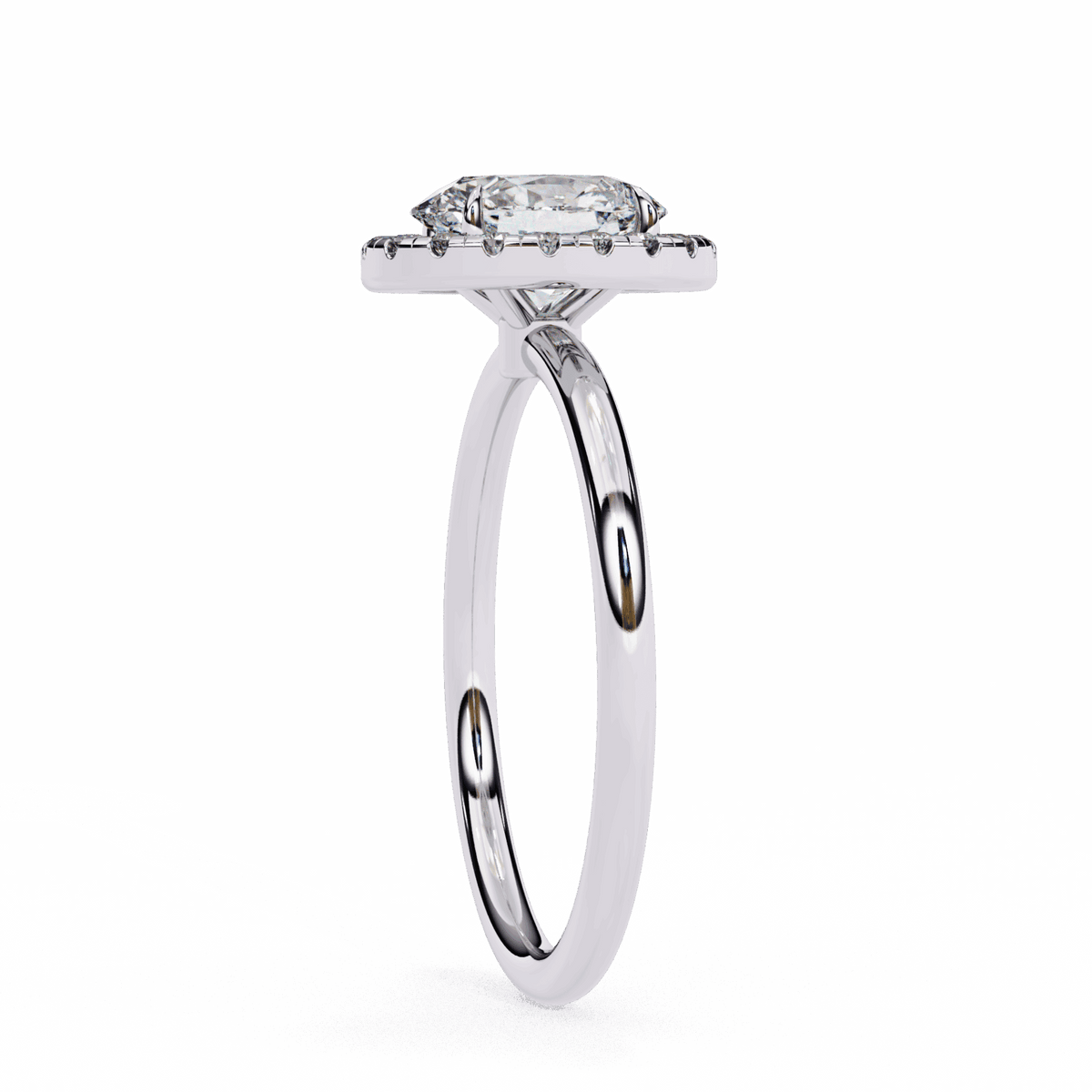 1.25 Carat Oval Legacy Solitaire Ring in Moissanite | House of Estara