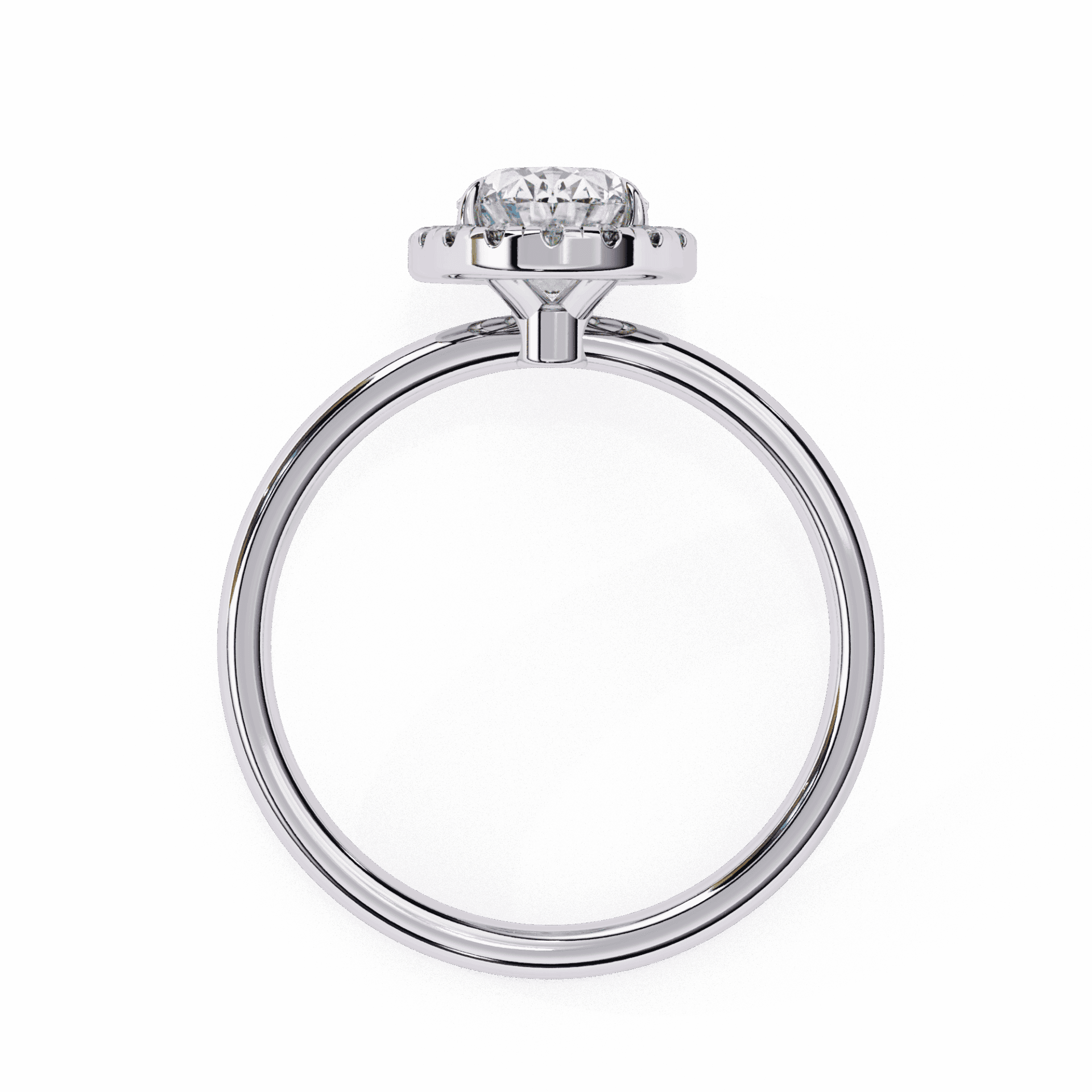 1.25 Carat Oval Legacy Solitaire Ring in Moissanite | House of Estara