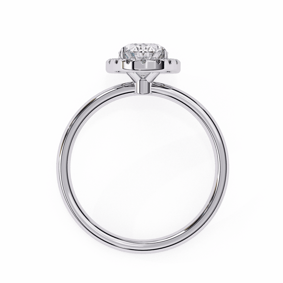 1.25 Carat Oval Legacy Solitaire Ring in Moissanite | House of Estara