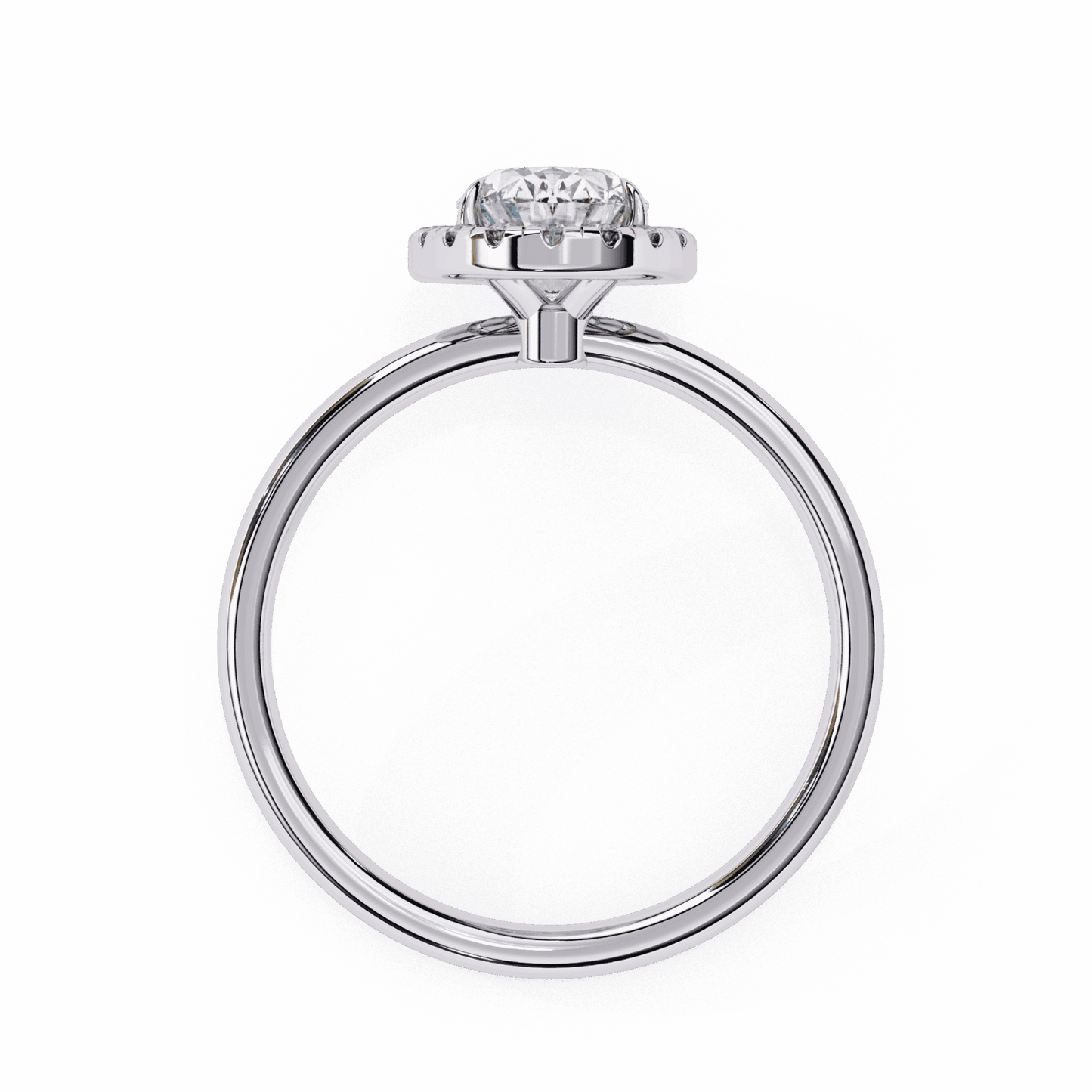 1.25 Carat Oval Legacy Solitaire Ring in Moissanite | House of Estara