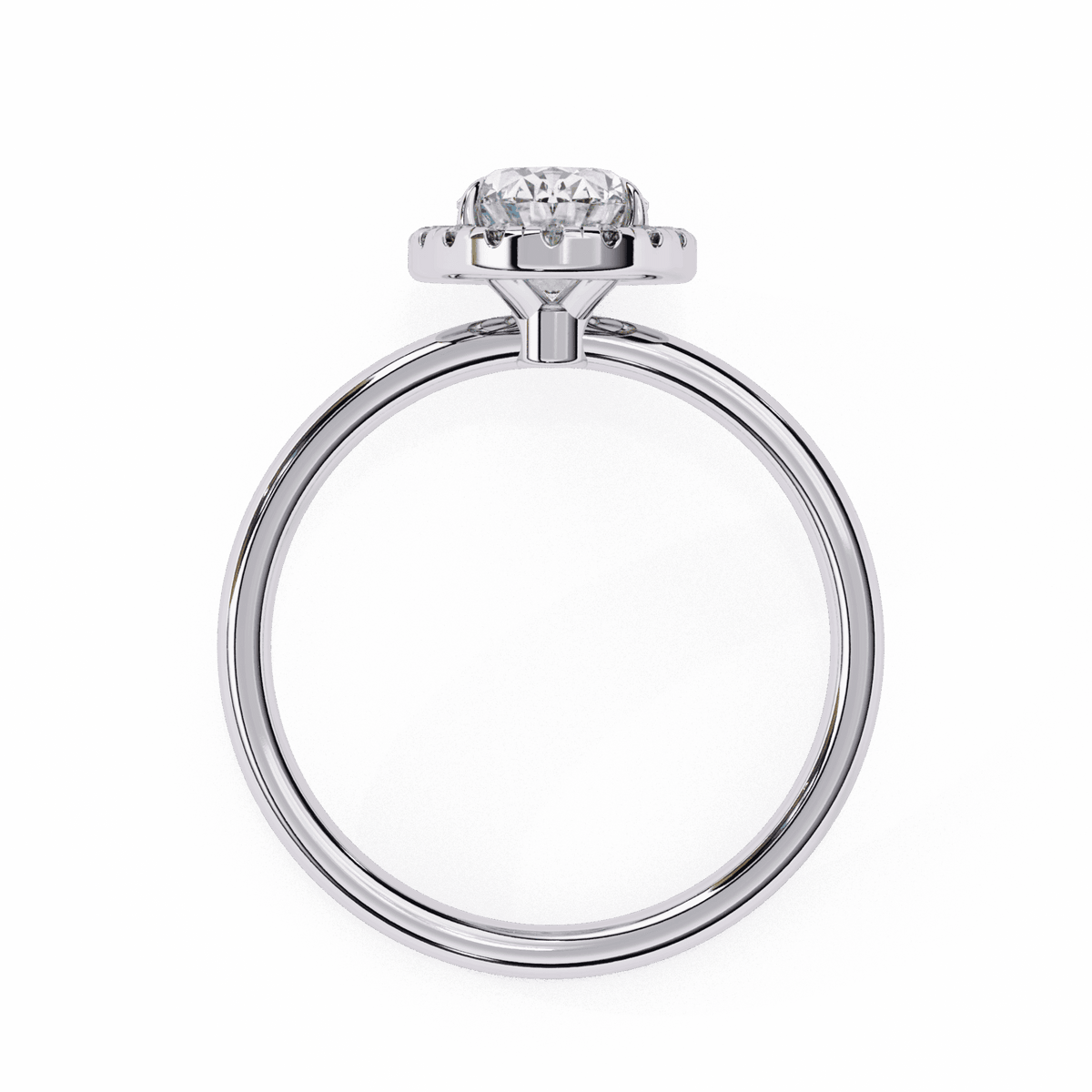 1.25 Carat Oval Legacy Solitaire Ring in Moissanite | House of Estara