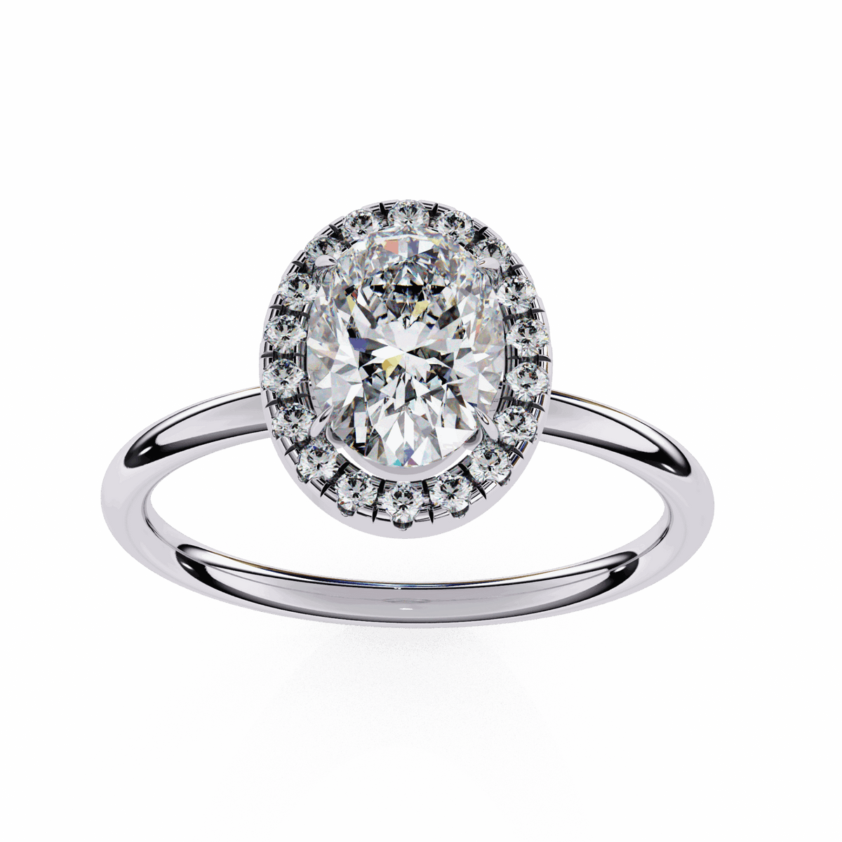 1.25 Carat Oval Legacy Solitaire Ring in Moissanite | House of Estara
