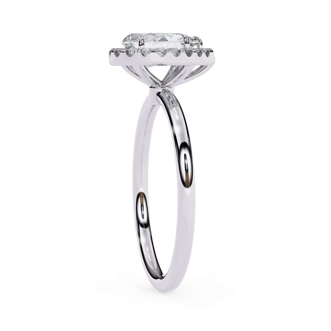 1.25 Carat Pear Legacy Solitaire Ring in Moissanite | House of Estara