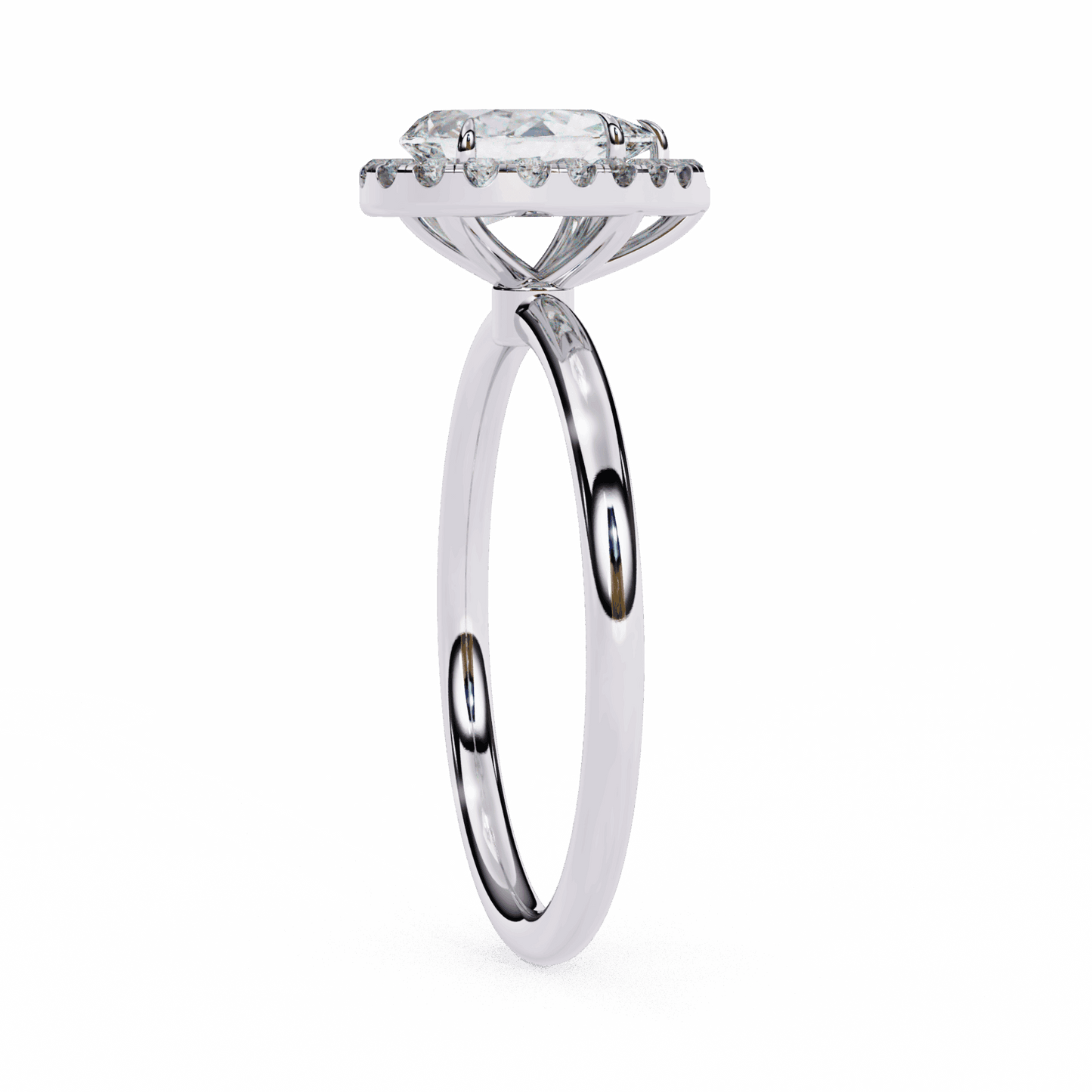 1.25 Carat Pear Legacy Solitaire Ring in Moissanite | House of Estara