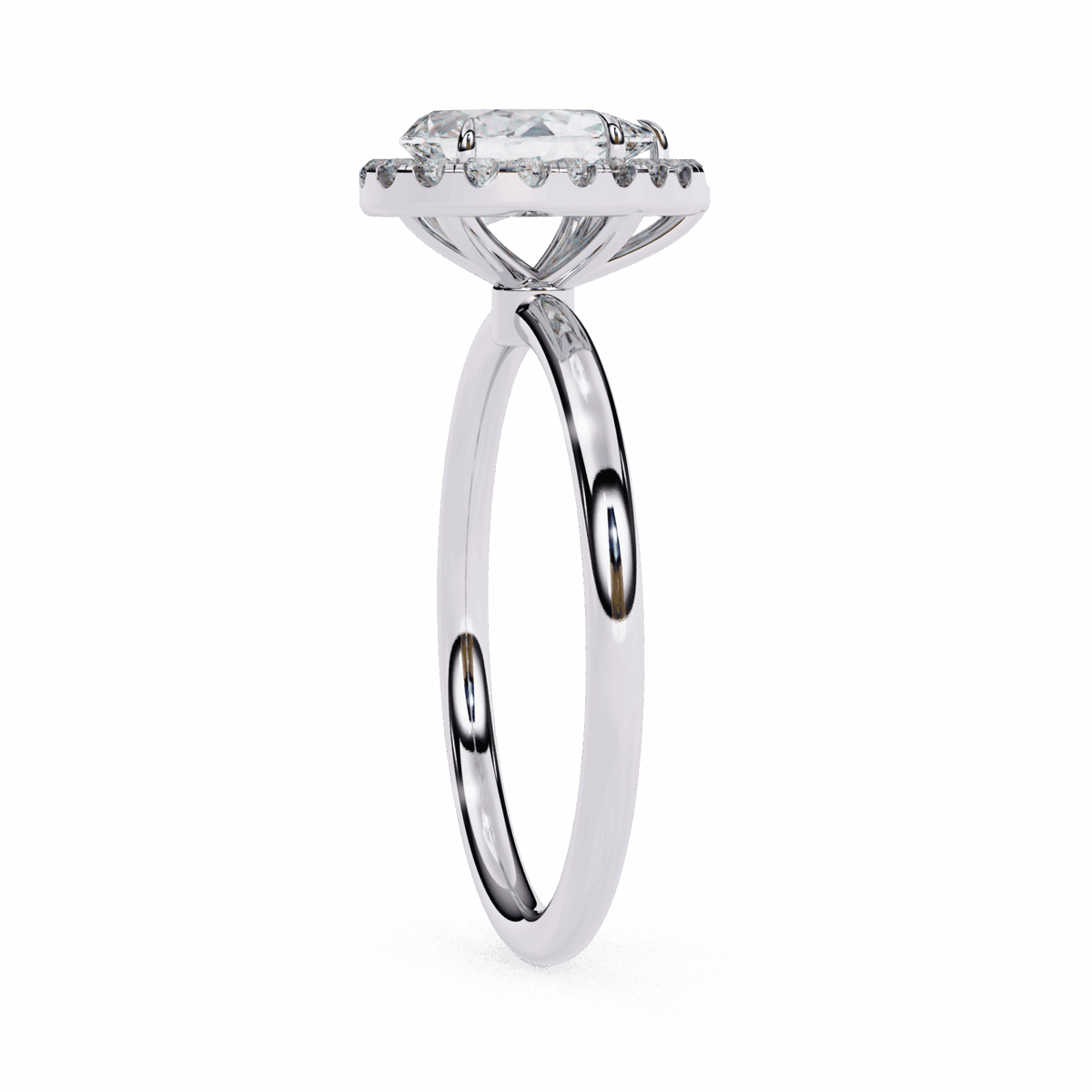 1.25 Carat Pear Legacy Solitaire Ring in Moissanite | House of Estara