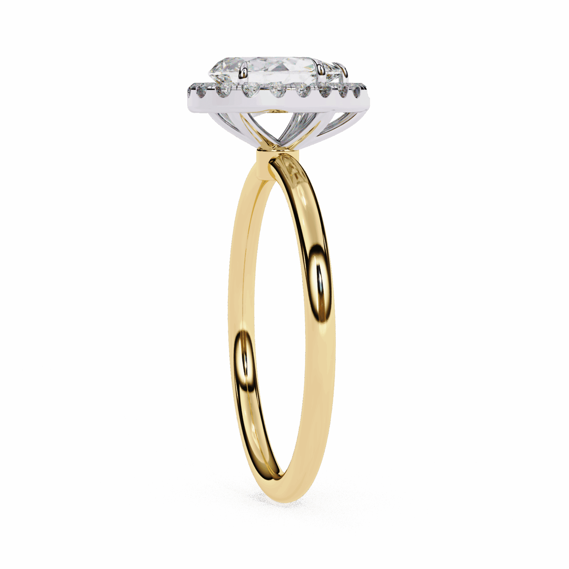 1.25 Carat Pear Legacy Solitaire Ring in Moissanite | House of Estara