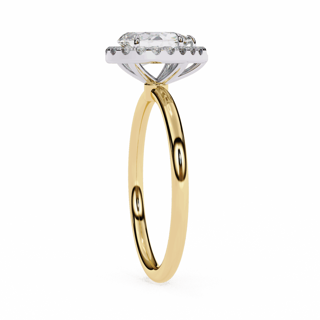 1.25 Carat Pear Legacy Solitaire Ring in Moissanite | House of Estara