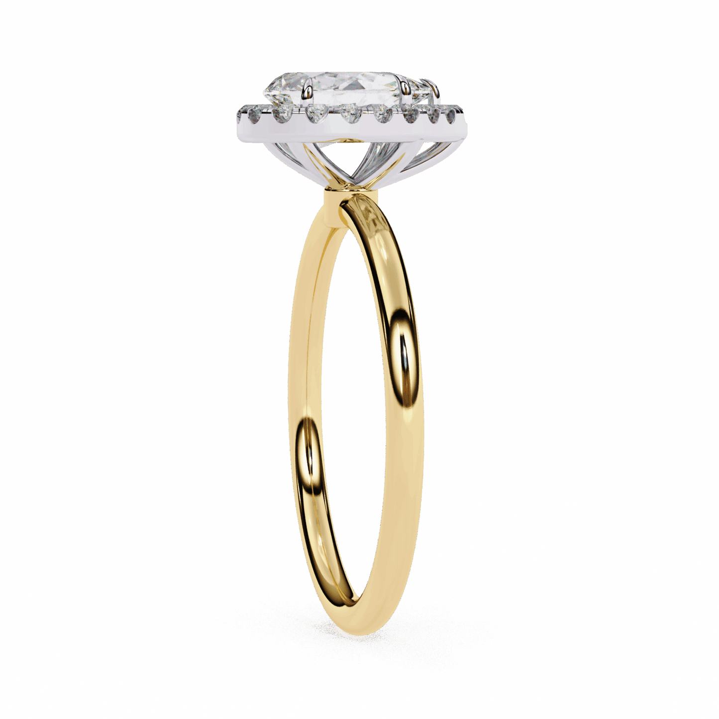 1.25 Carat Pear Legacy Solitaire Ring in Moissanite | House of Estara