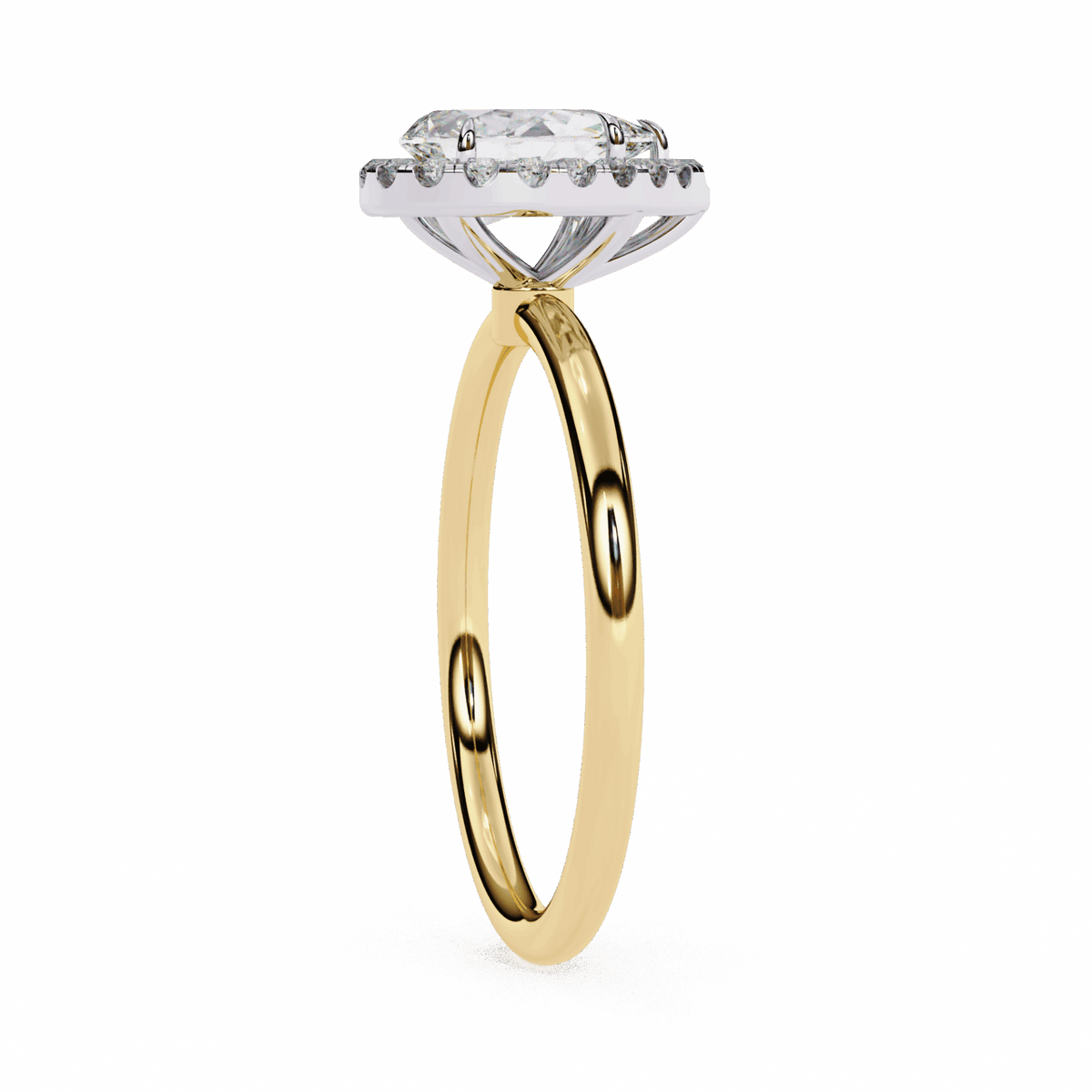 1.25 Carat Pear Legacy Solitaire Ring in Moissanite | House of Estara