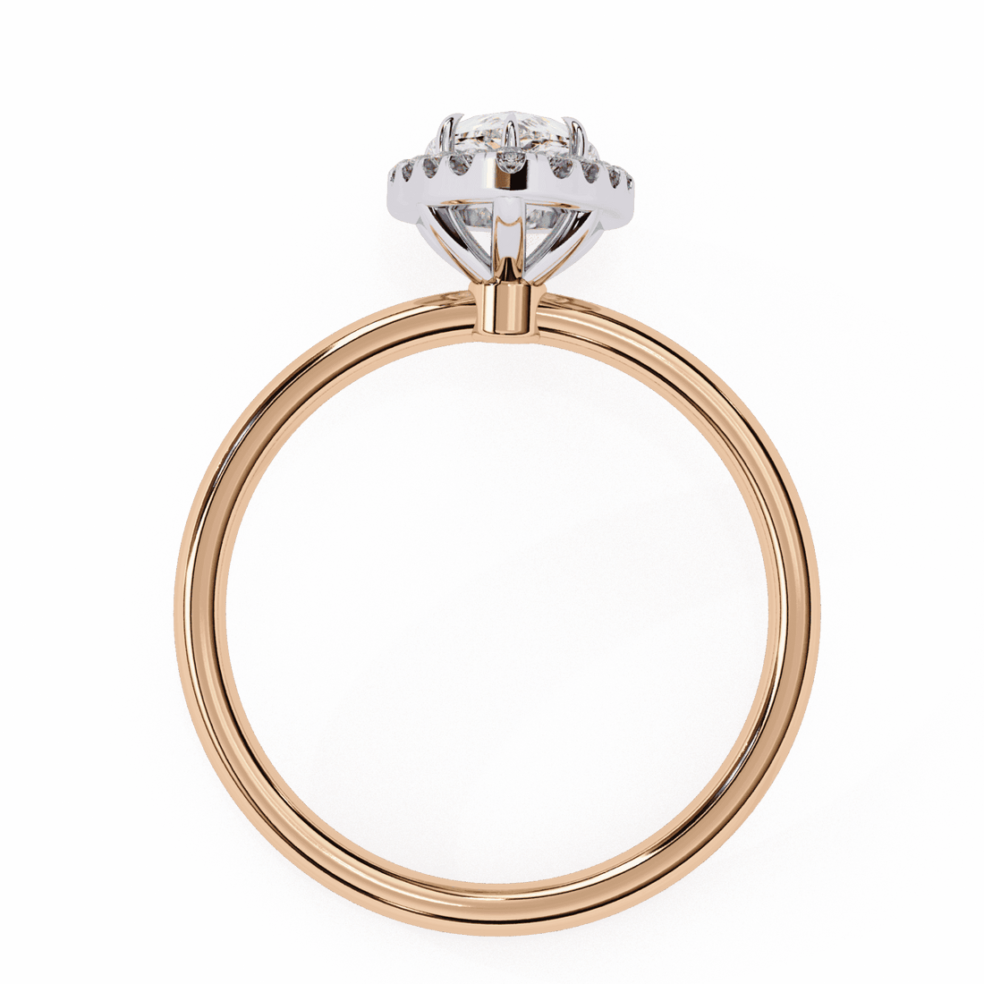 1.25 Carat Pear Legacy Solitaire Ring in Moissanite | House of Estara