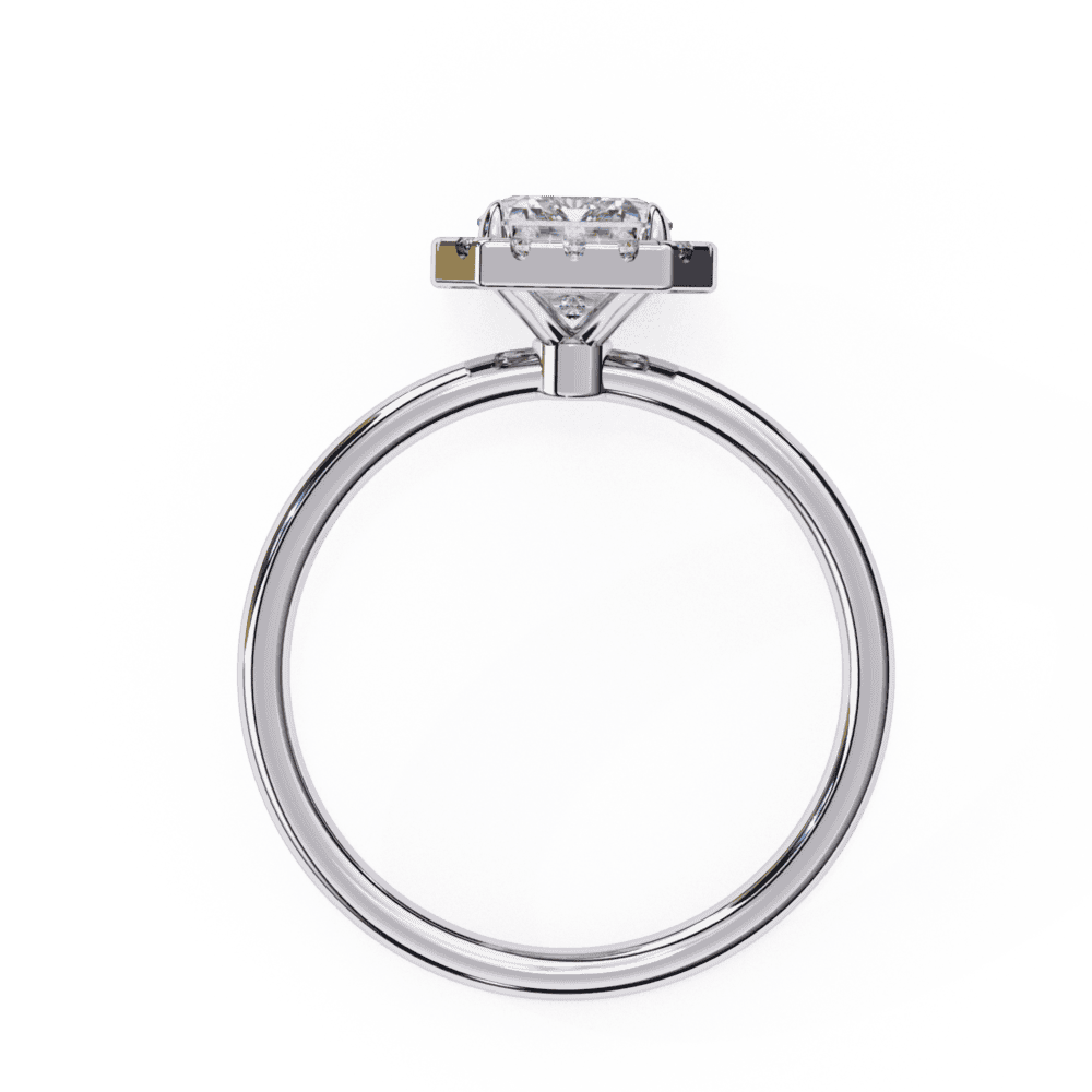1.75 Carat Emerald Legacy Solitaire Ring in Moissanite | House of Estara