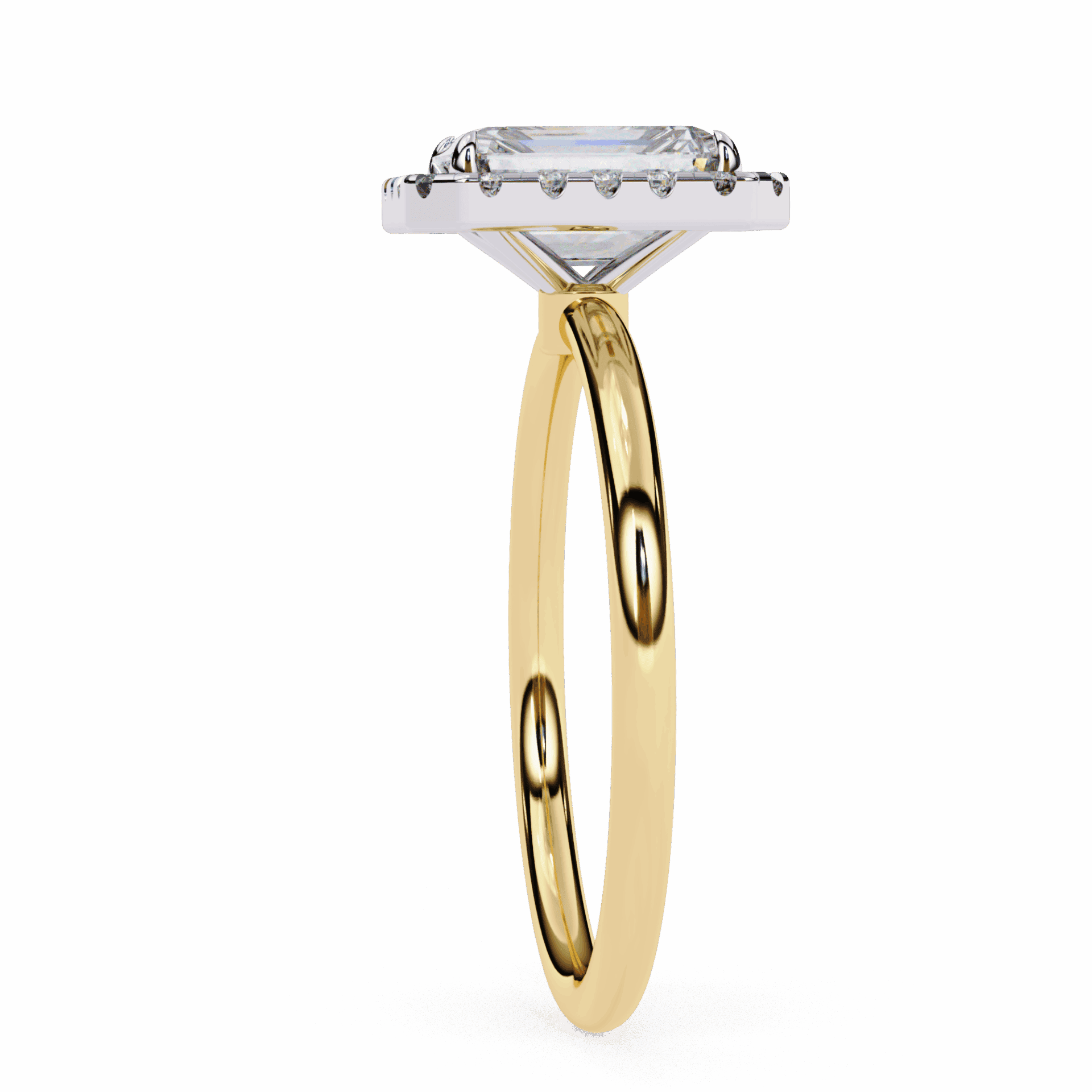 1.75 Carat Emerald Legacy Solitaire Ring in Moissanite | House of Estara