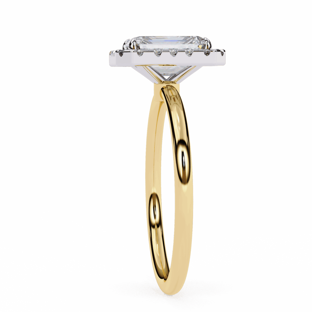 1.75 Carat Emerald Legacy Solitaire Ring in Moissanite | House of Estara