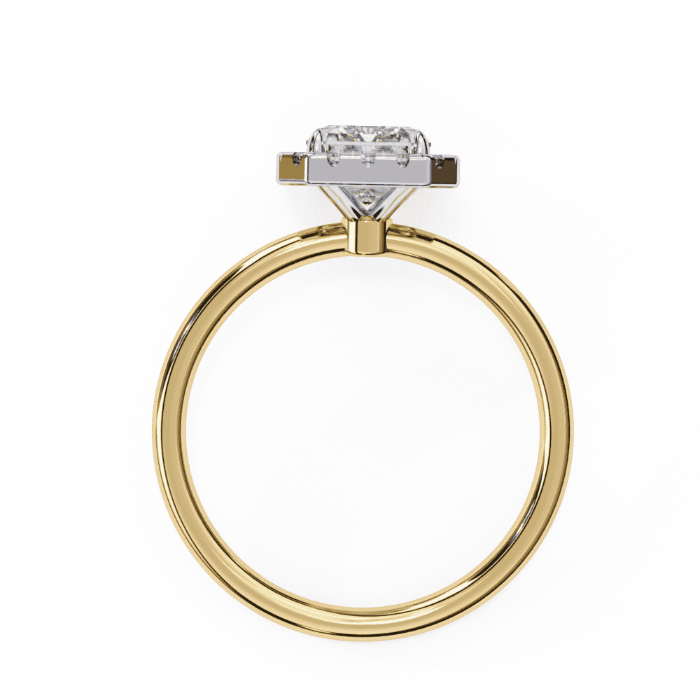 1.75 Carat Emerald Legacy Solitaire Ring in Moissanite | House of Estara