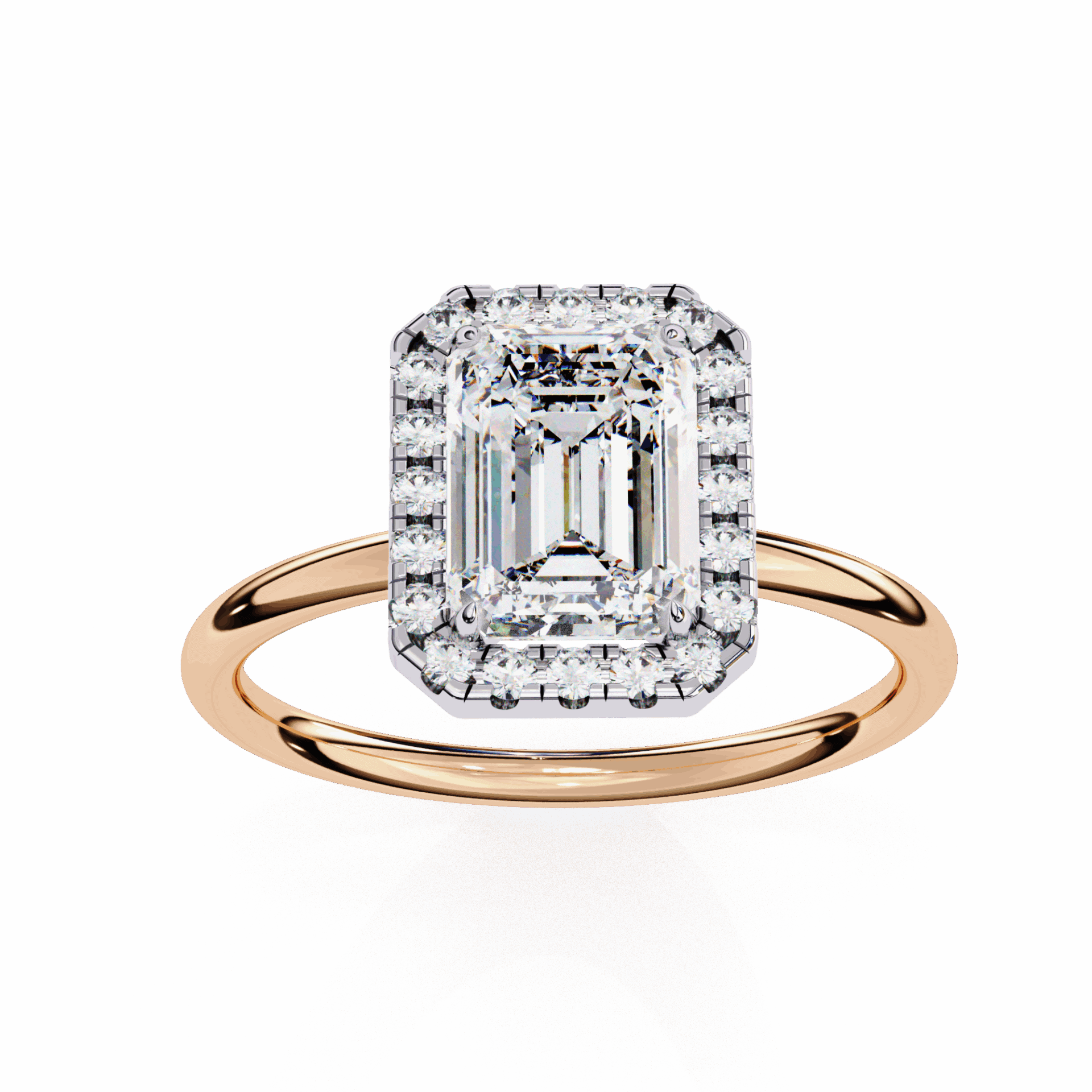 1.75 Carat Emerald Legacy Solitaire Ring in Moissanite | House of Estara