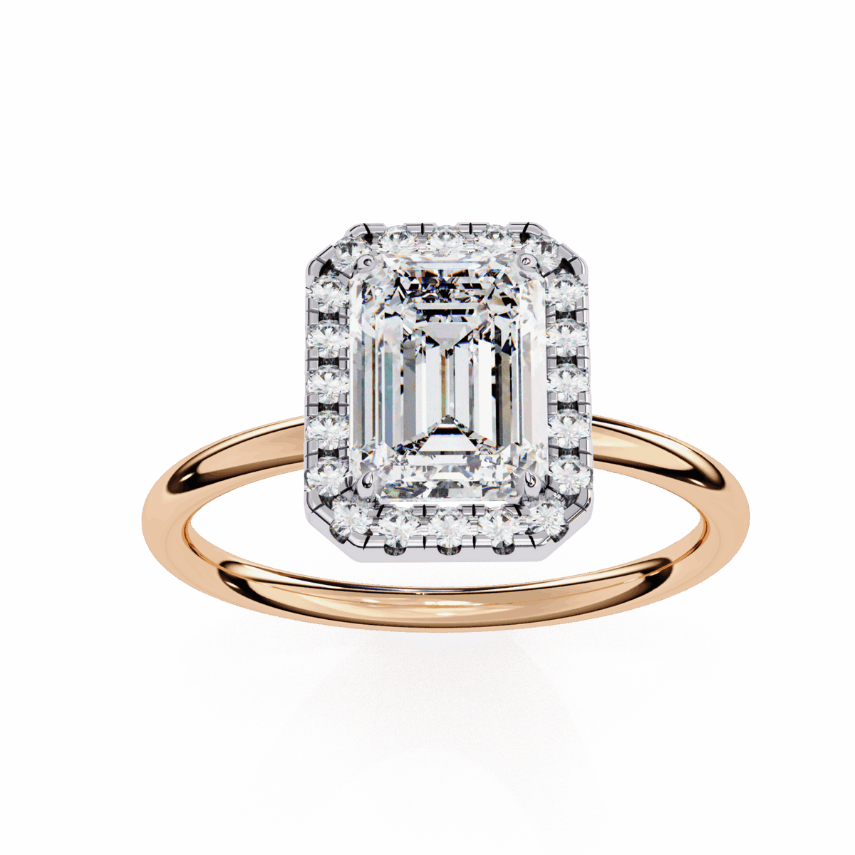 1.75 Carat Emerald Legacy Solitaire Ring in Moissanite | House of Estara