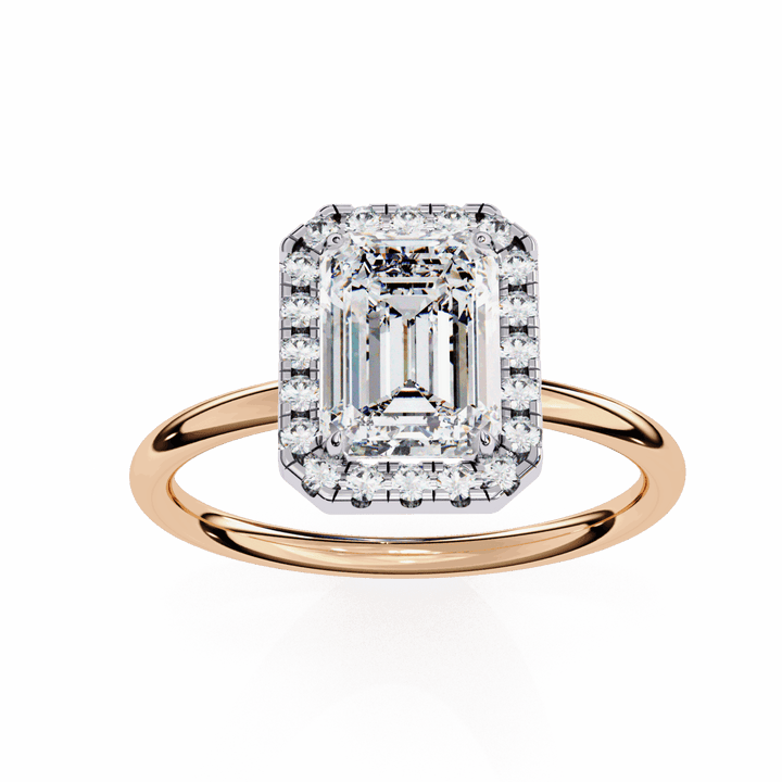 1.75 Carat Emerald Legacy Solitaire Ring in Moissanite | House of Estara