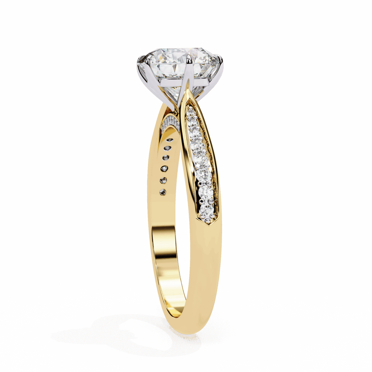 1.25 Carat Round True Love Solitaire Ring in Moissanite | House of Estara