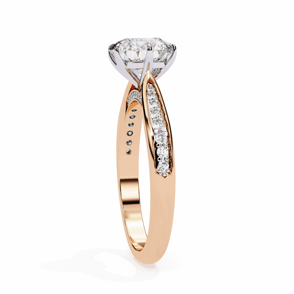1.25 Carat Round True Love Solitaire Ring in Moissanite | House of Estara