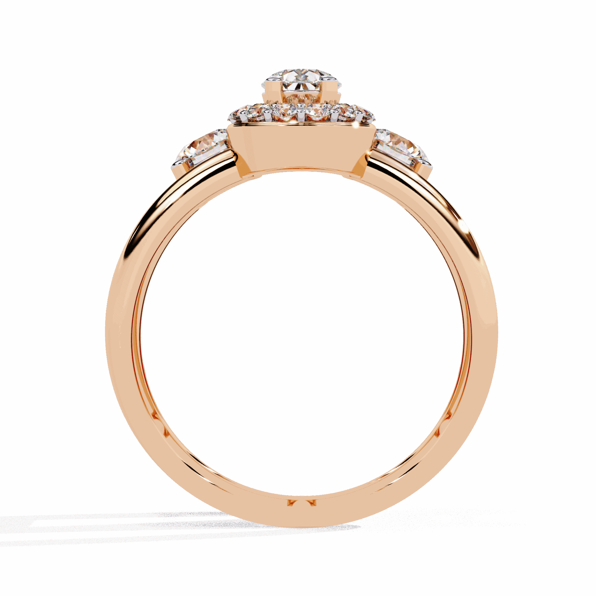 1 Carat Pear Day and Night Ring in Moissanite | House of Estara