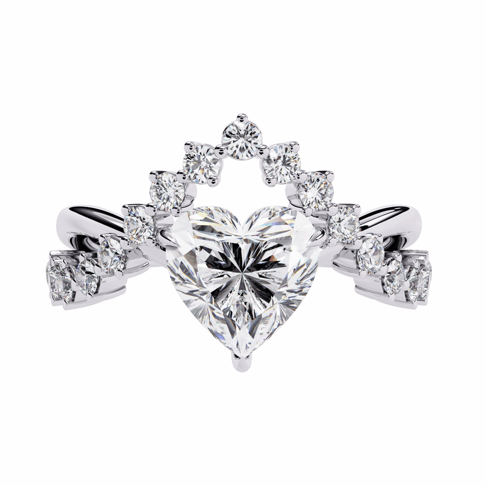 Signature Wear Heart Pavé