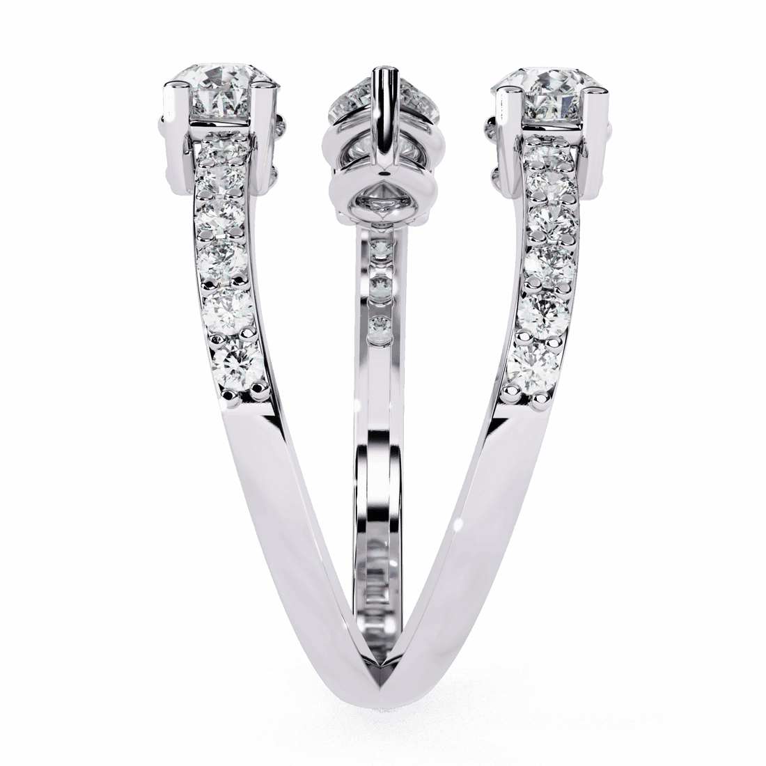 1.25 Carat Pear Modern Essential Ring in Moissanite | House of Estara