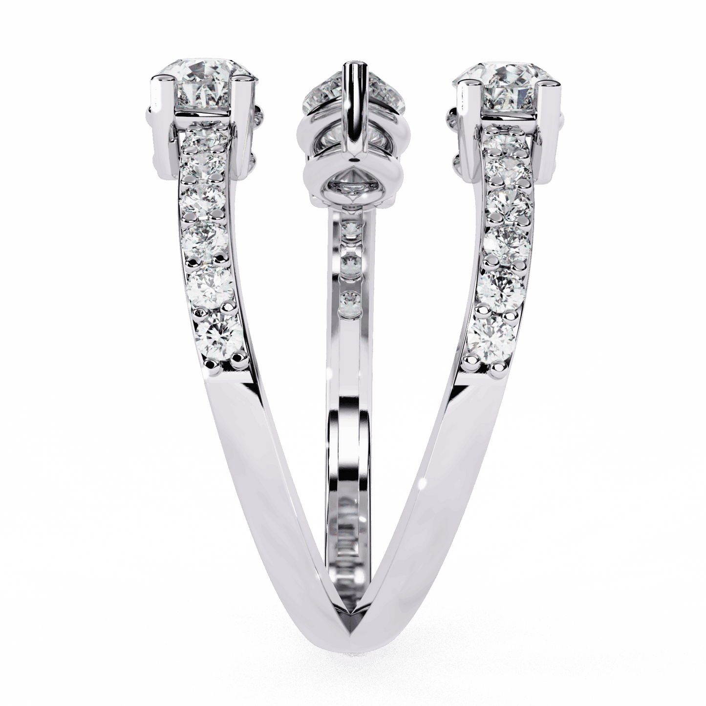 1.25 Carat Pear Modern Essential Ring in Moissanite | House of Estara