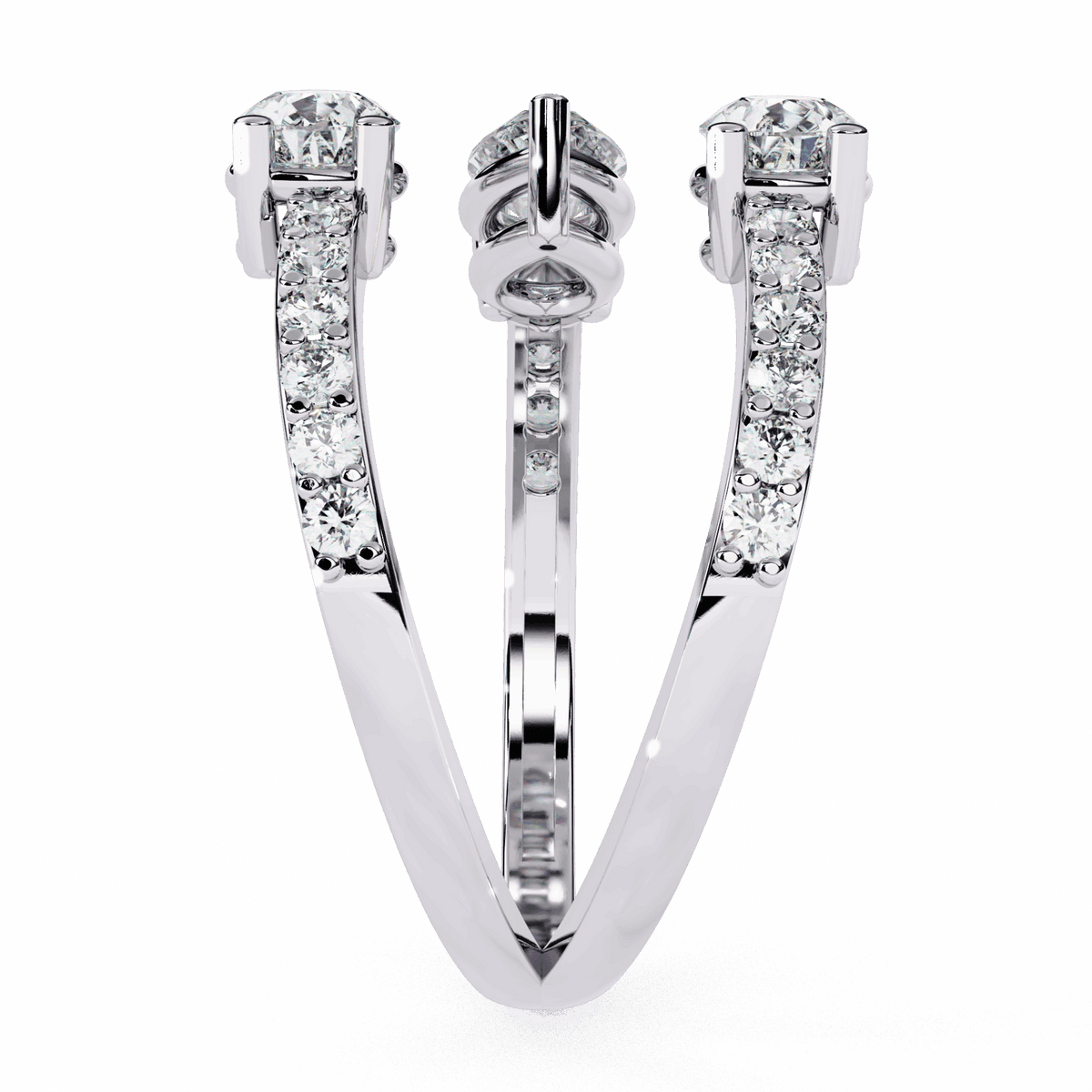 1.25 Carat Pear Modern Essential Ring in Moissanite | House of Estara