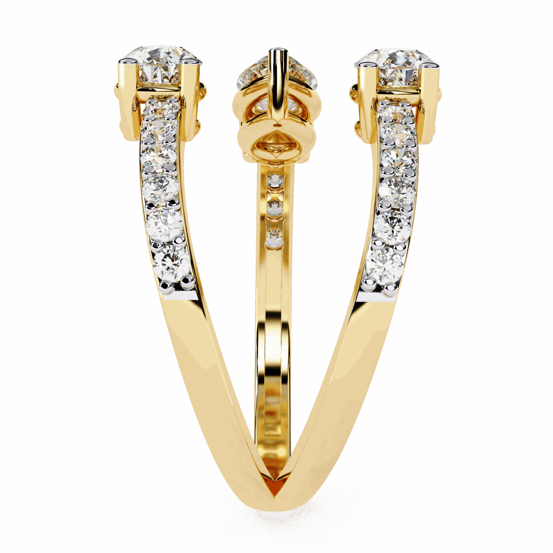 1.25 Carat Pear Modern Essential Ring in Moissanite | House of Estara