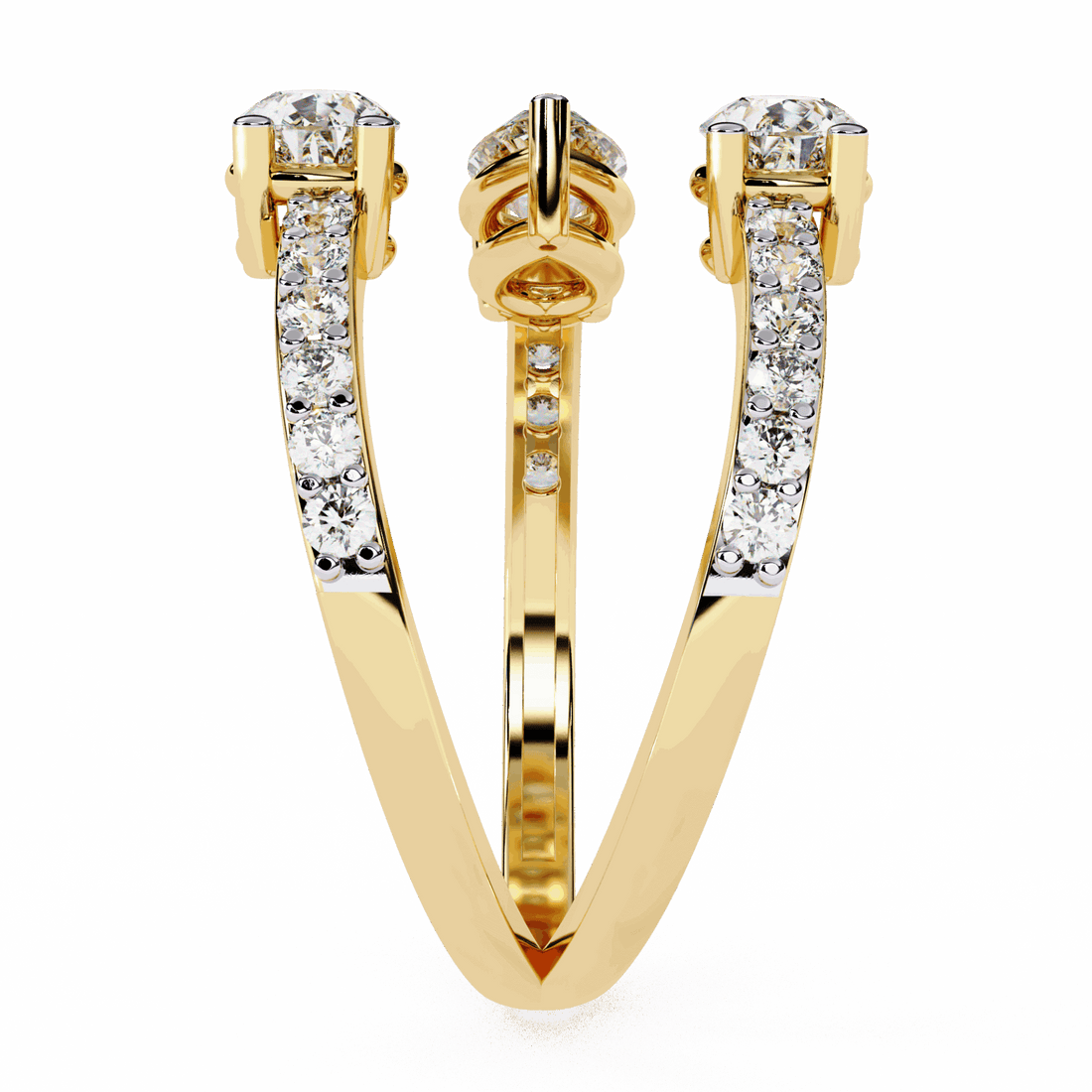 1.25 Carat Pear Modern Essential Ring in Moissanite | House of Estara