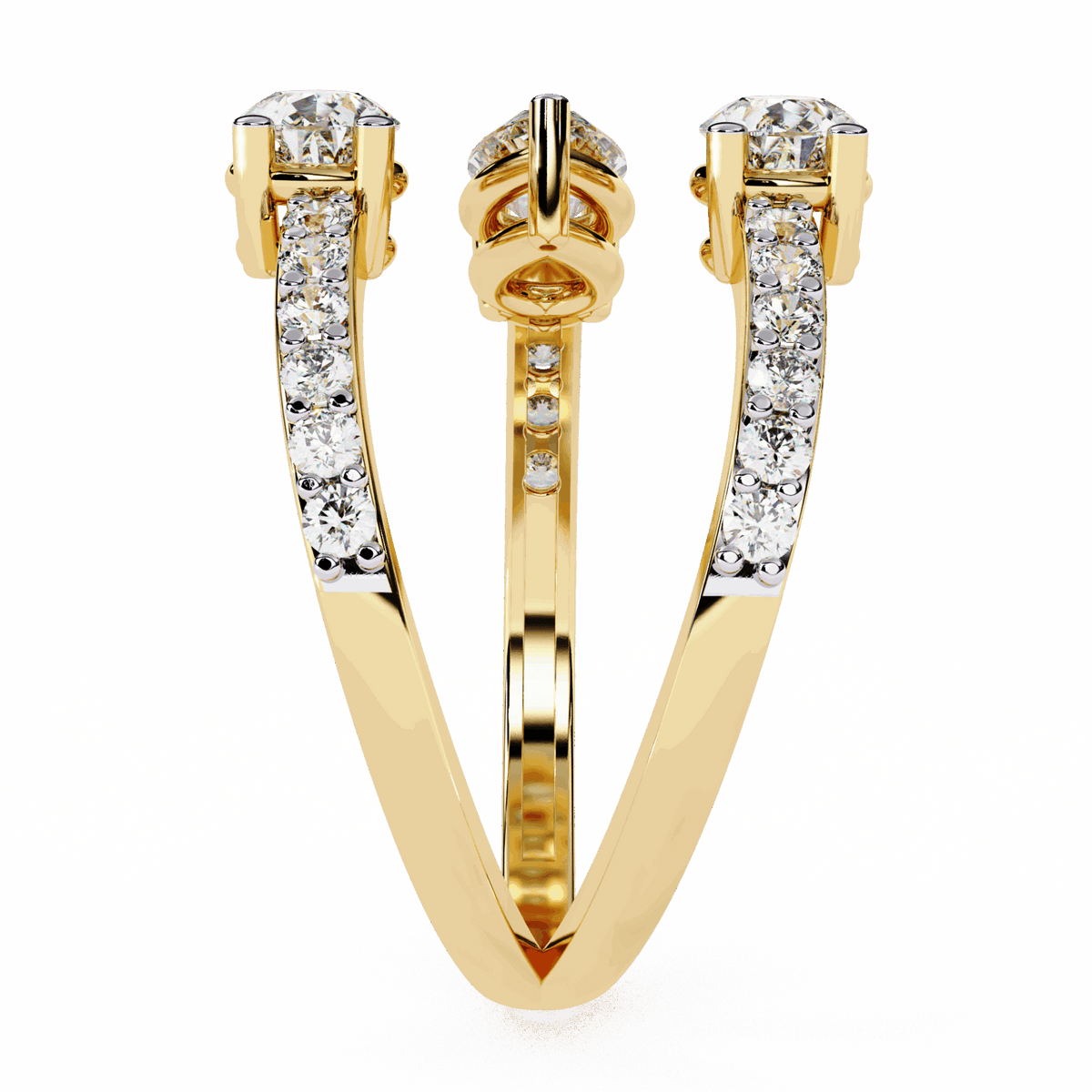 1.25 Carat Pear Modern Essential Ring in Moissanite | House of Estara