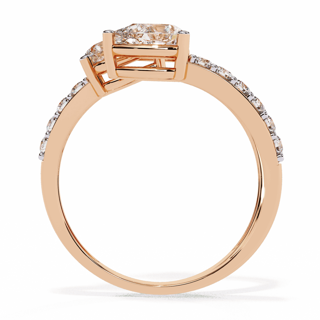 1.25 Carat Pear Modern Essential Ring in Moissanite | House of Estara