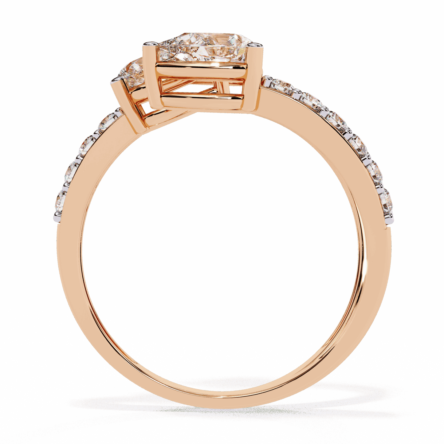 1.25 Carat Pear Modern Essential Ring in Moissanite | House of Estara