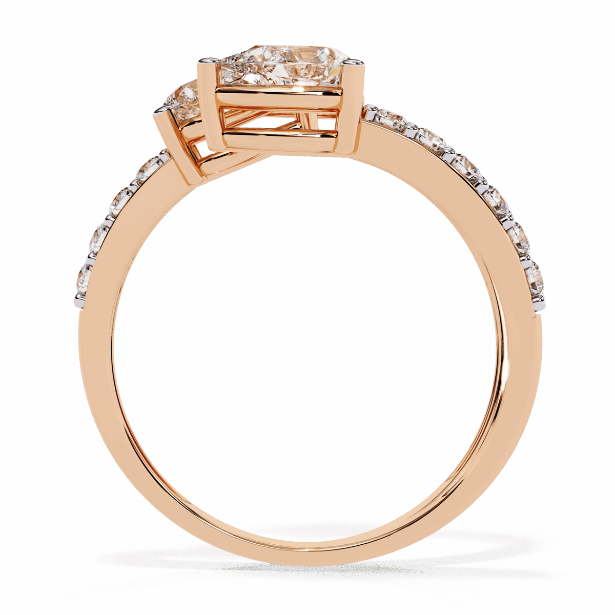 1.25 Carat Pear Modern Essential Ring in Moissanite | House of Estara