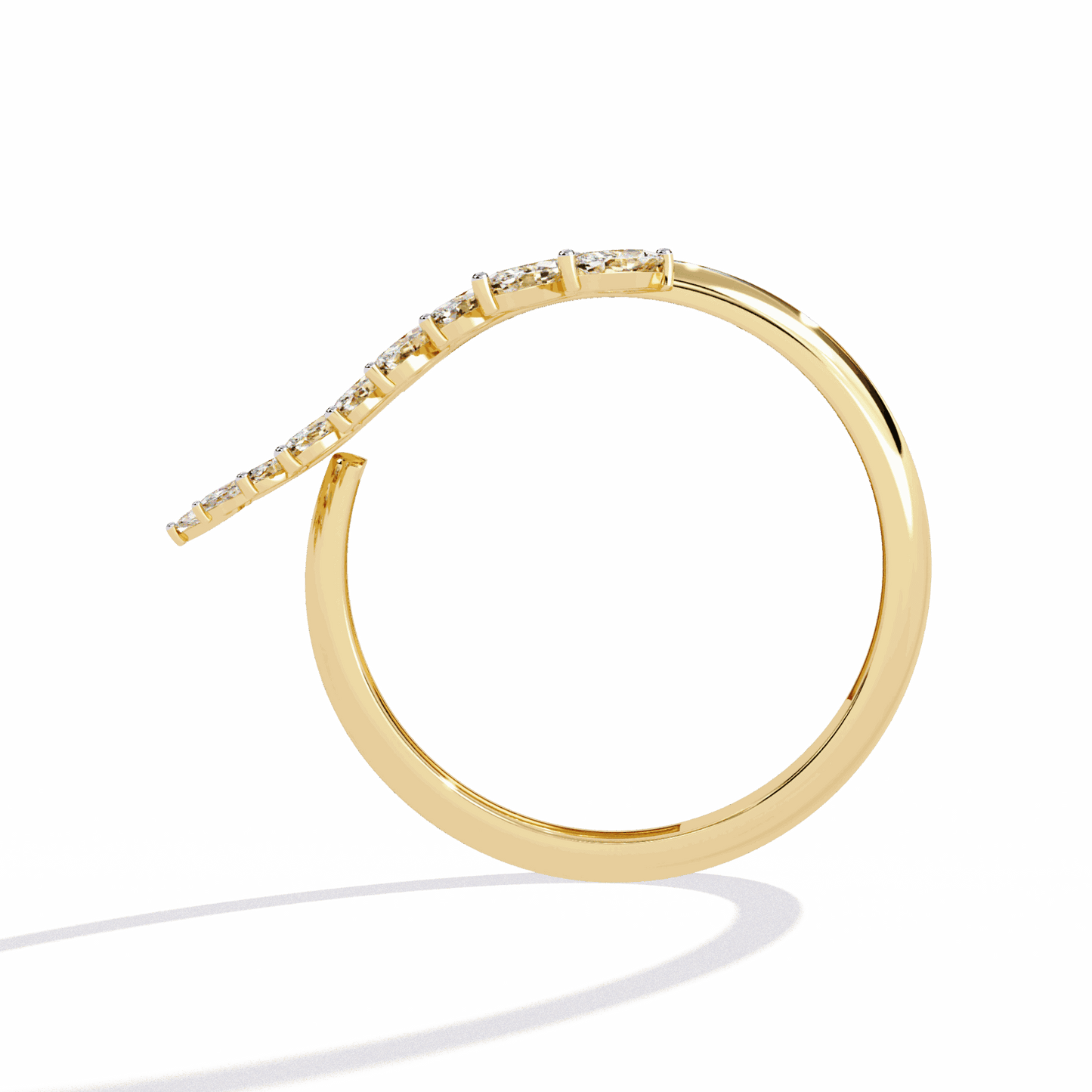 0.5 Carat Marquise Statement Cocktail Ring in Moissanite | House of Estara
