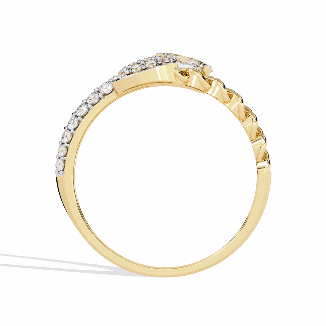 0.5 Carat Oval Timeless Band in Moissanite | House of Estara