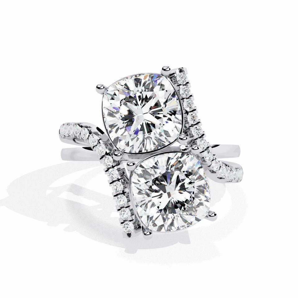 Cushion Cut Signature Wear Ring