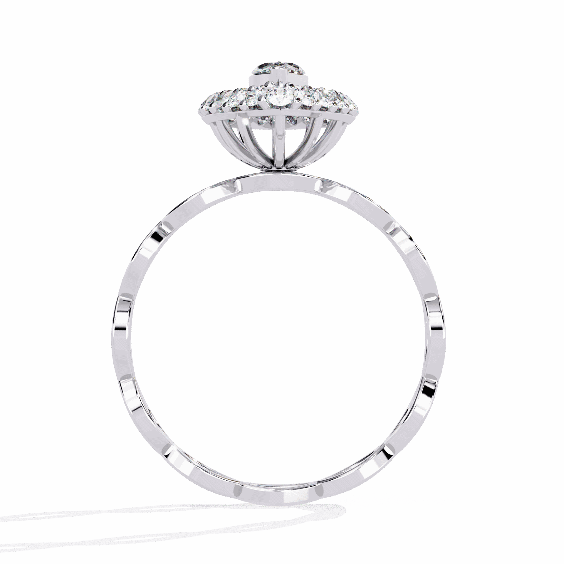0.5 Carat Marquise Refined Everyday Look Ring in Moissanite | House of Estara