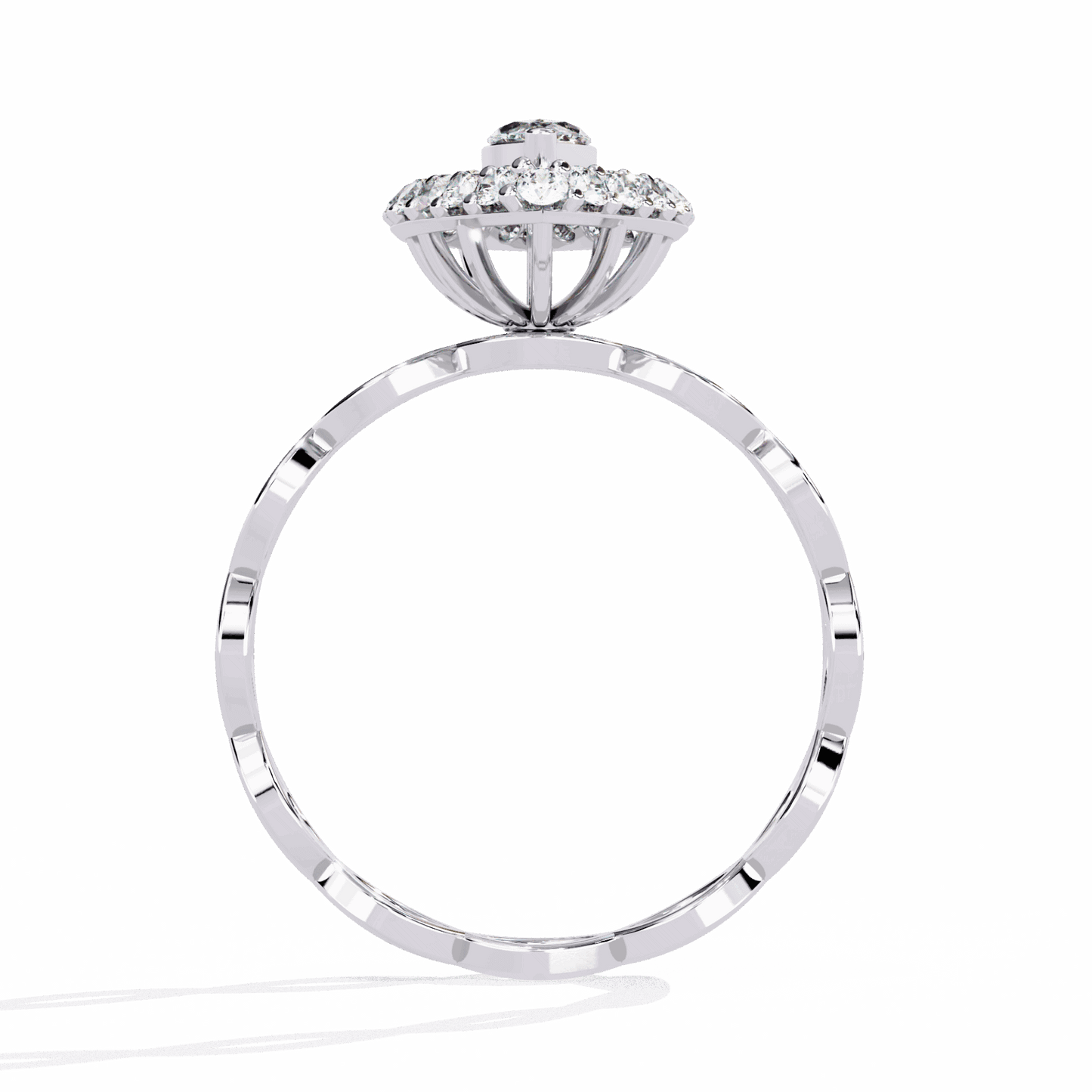 0.5 Carat Marquise Refined Everyday Look Ring in Moissanite | House of Estara