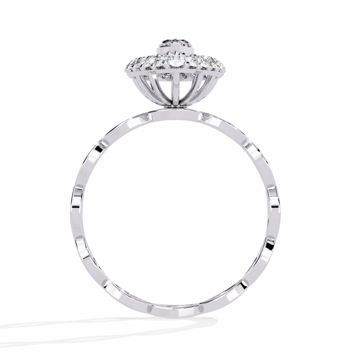 0.5 Carat Marquise Refined Everyday Look Ring in Moissanite | House of Estara