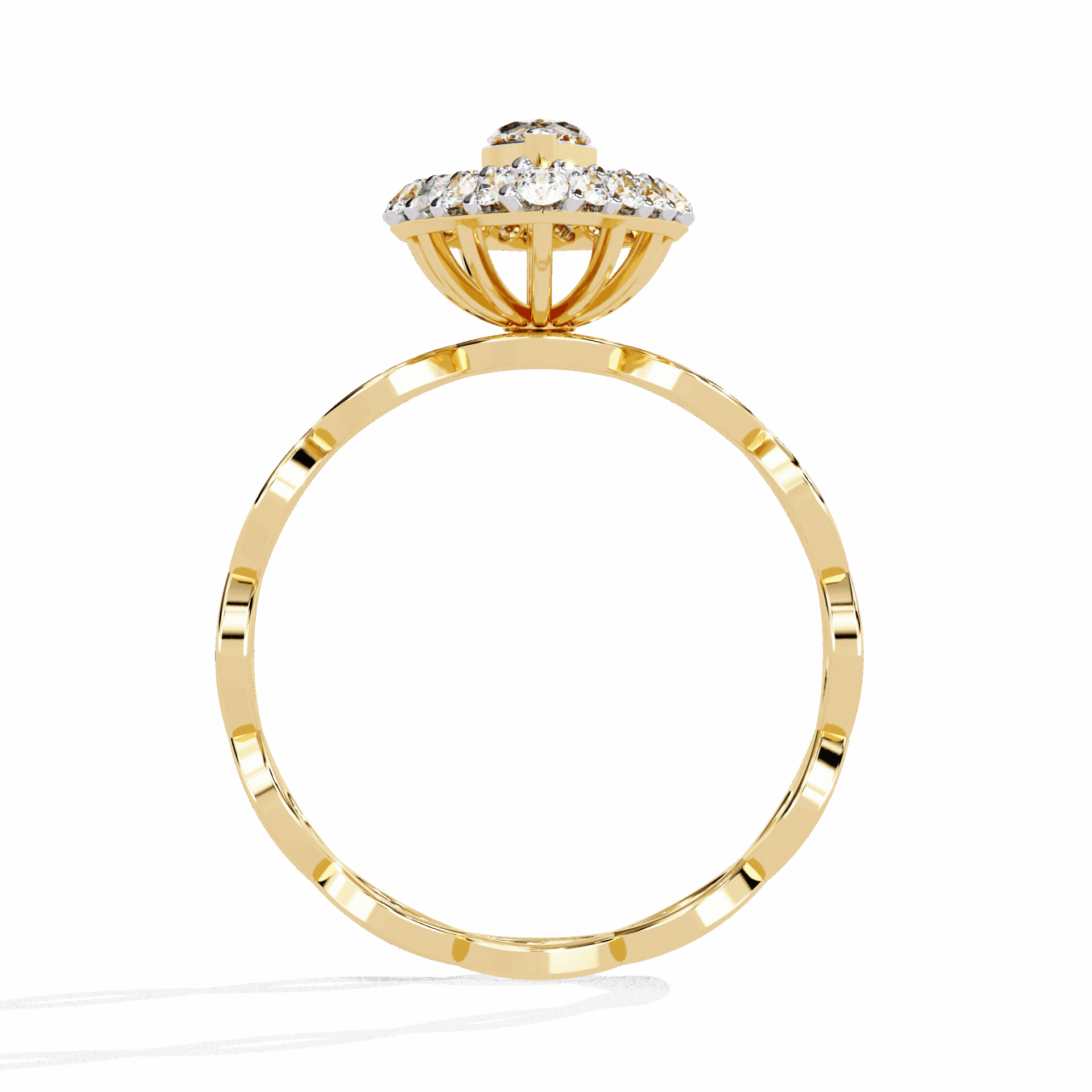 0.5 Carat Marquise Refined Everyday Look Ring in Moissanite | House of Estara